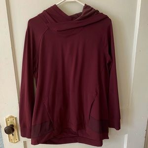 Women’s Lululemon Pullover Hoodie Burgundy Size 8